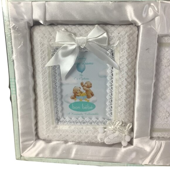 Bon Bebe Baby’s Precious Memories Keepsake Gift Set With Photo Frame & Album - Picture 4 of 13